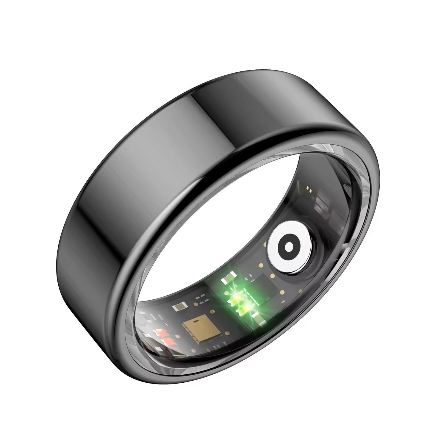 💍🌊 2025 Smart Ring – 5ATM Wasserdicht ❤️ EKG & Schlafanalyse | Fitness-Tracker 🏃 | 30 Tage Akku ⚡ | Edelstahl ✨