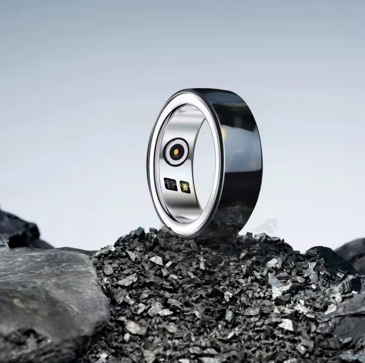 💍🌊 2025 Smart Ring – 5ATM Wasserdicht ❤️ EKG & Schlafanalyse | Fitness-Tracker 🏃 | 30 Tage Akku ⚡ | Edelstahl ✨