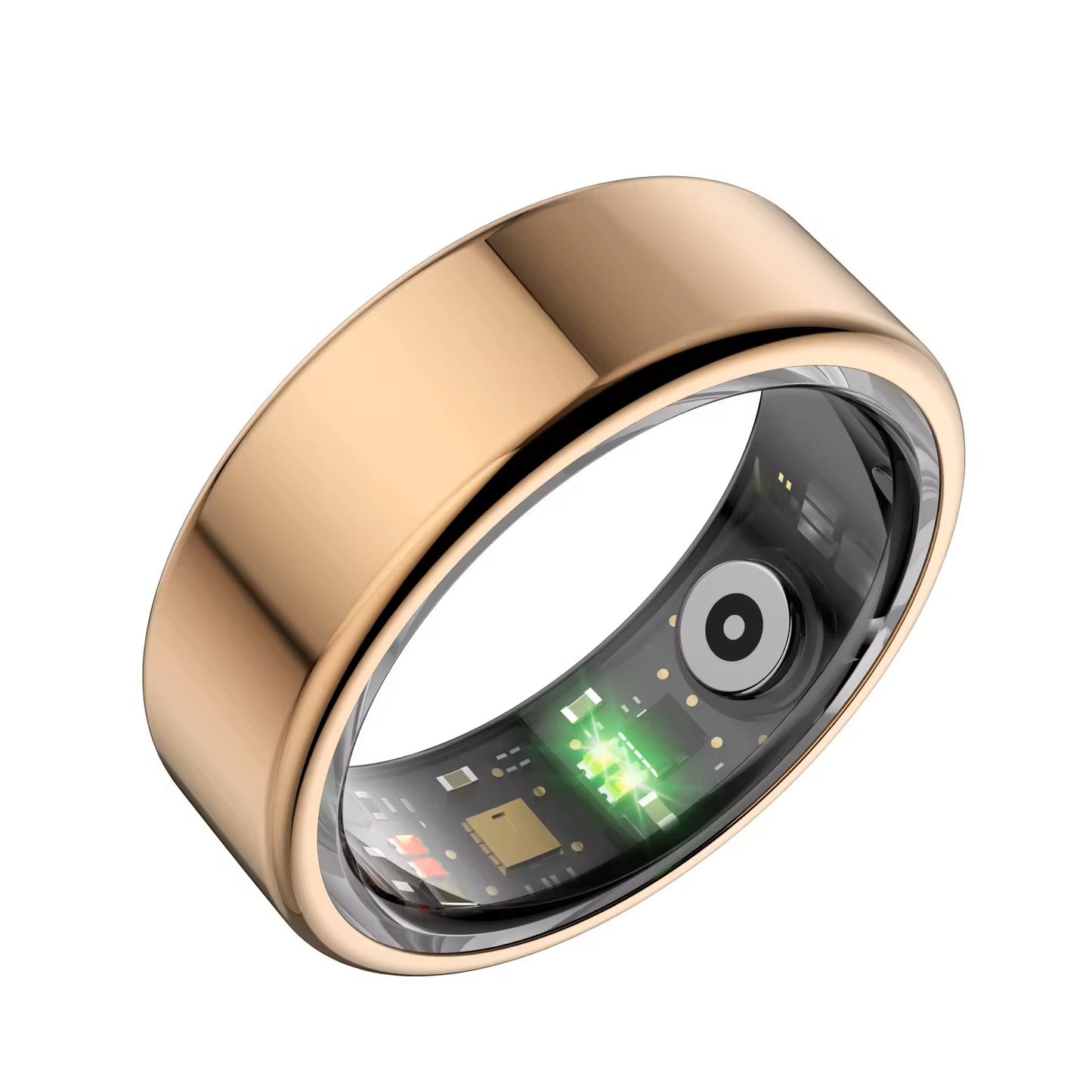 💍🌊 2025 Smart Ring – 5ATM Wasserdicht ❤️ EKG & Schlafanalyse | Fitness-Tracker 🏃 | 30 Tage Akku ⚡ | Edelstahl ✨