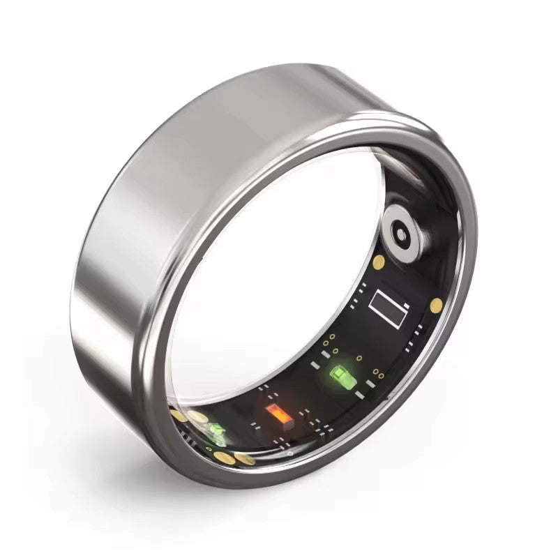 💍🌊 2025 Smart Ring – 5ATM Wasserdicht ❤️ EKG & Schlafanalyse | Fitness-Tracker 🏃 | 30 Tage Akku ⚡ | Edelstahl ✨